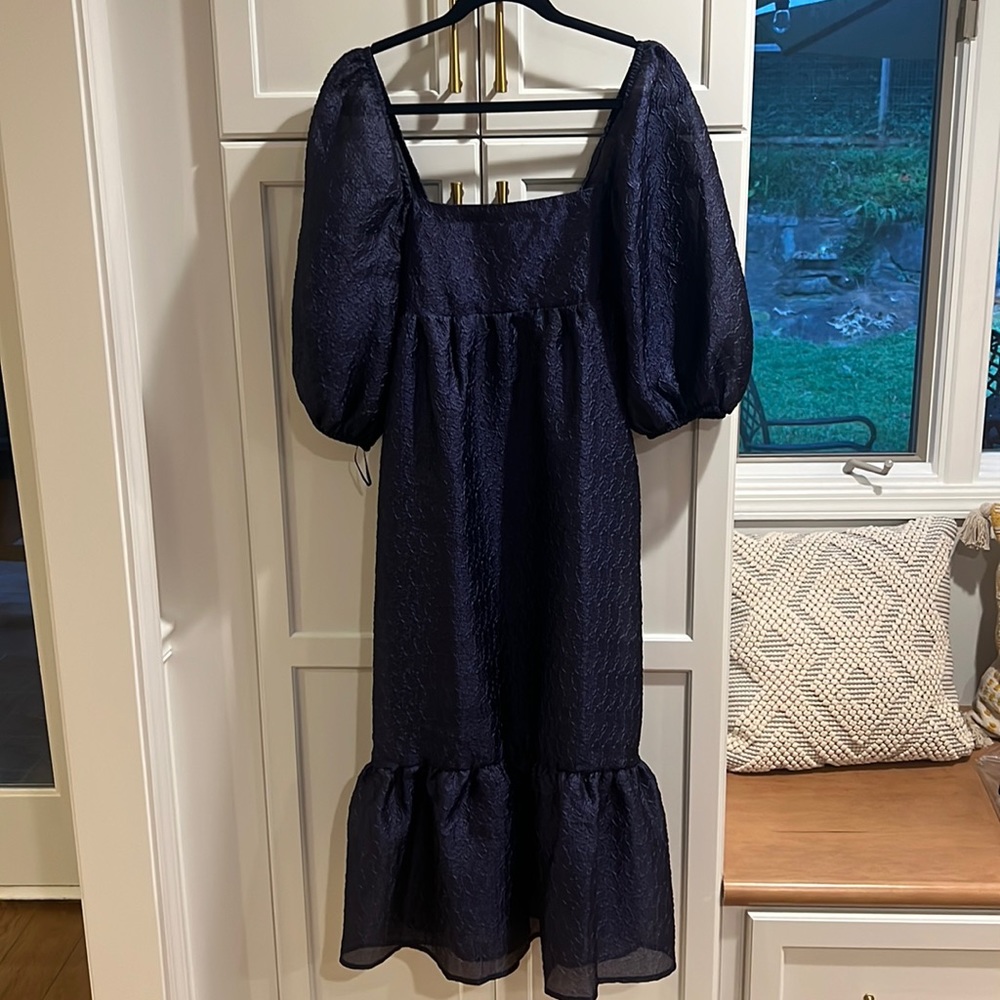 Anthropologie cap sleeve dress Size M